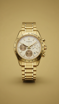 Gold Chronograph Wristwatch