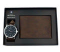 Ben Sherman BS122G Blue Dial Watch, with Brown Wallet.