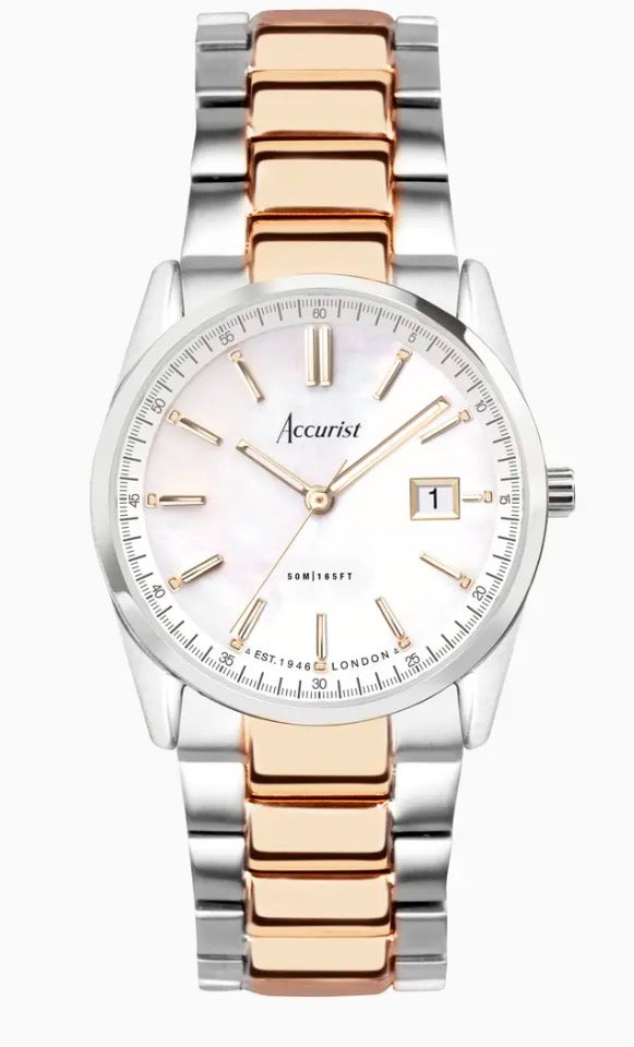 Accurist 74004 White Dial
