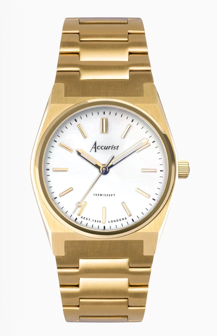 Accurist 70018 White Dial