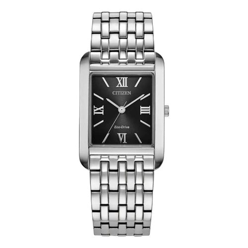 Citizen BJ6570-50E Eco-Drive Black Dial Bracelet Watch