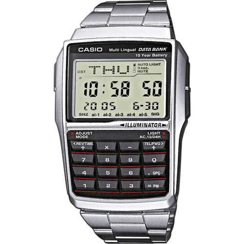 Casio DBC-32D-1A Databank Calculator Bracelet Watch