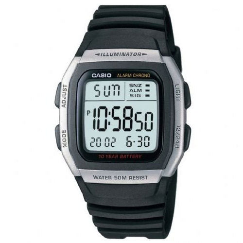 Casio W-96H-1AVES Men's Black Digital Watch