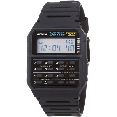 Casio CA-53W-1ER Black Calculator Watch