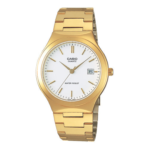 Casio MTP-1170N-7ARDF Gold-Tone White Dial Watch